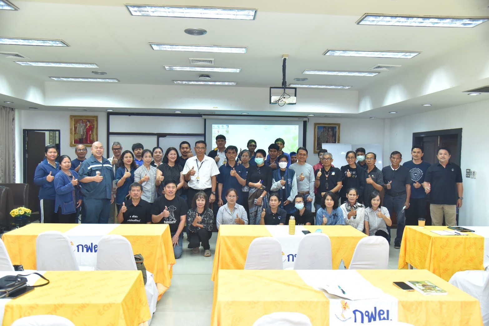 เครือข่ายโคก หนอง นา อำเภอทองผาภูมิ เข้าร่วมการฝึกอบรมหลักสูตร “การจัดการสุขภาพพืชแบบองค์รวมและการใช้ชีวภัณฑ์ในการจัดการศัตรูพืช”