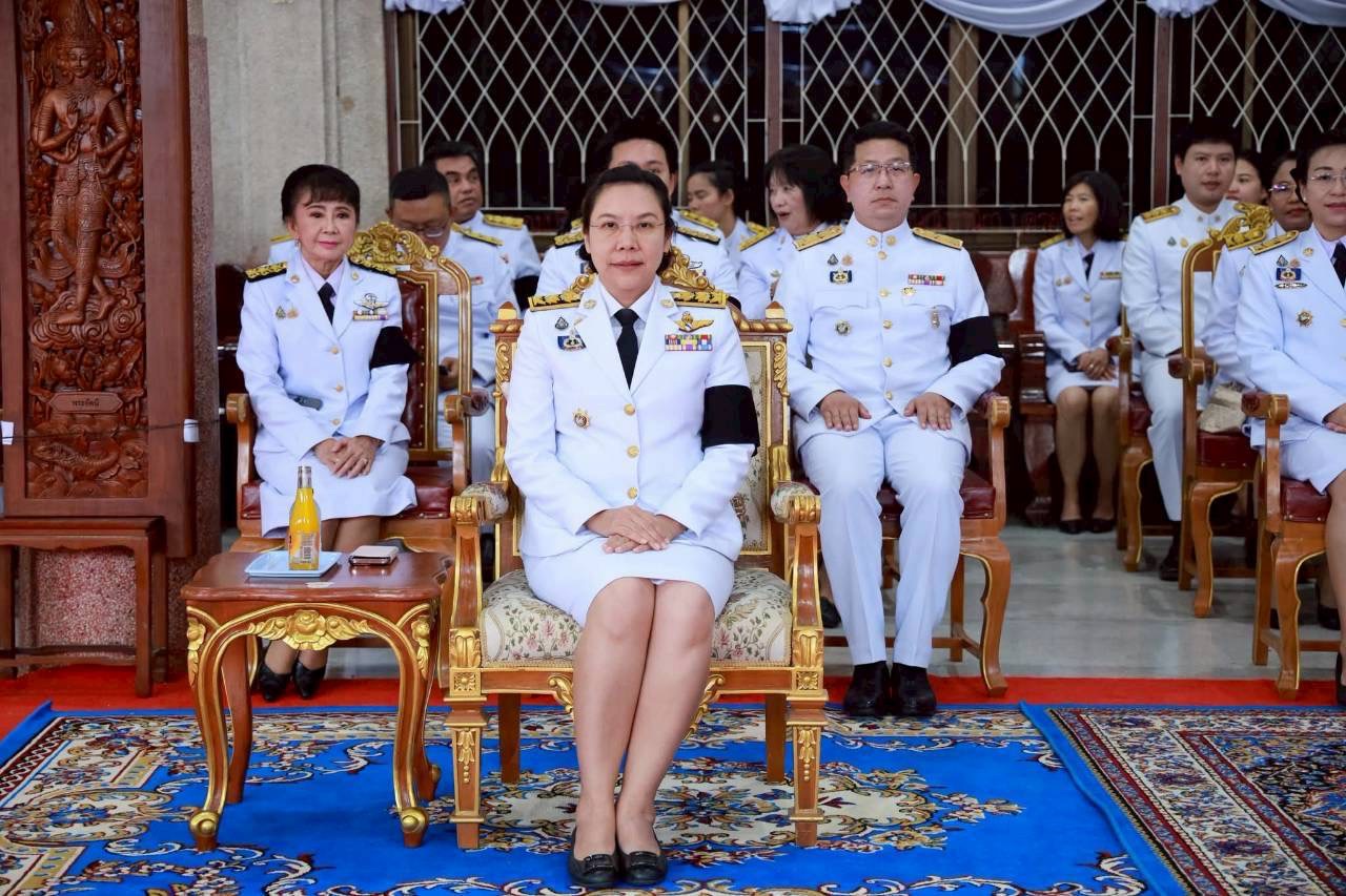 พช.ทองผาภูมิ ร่วมพิธีทอดผ้าป่าสมทบกองทุนพัฒนาเด็กชนบท ในพระราชูปถัมภ์ฯ สนับสนุนโอกาสเด็กก่อนวัยเรียน