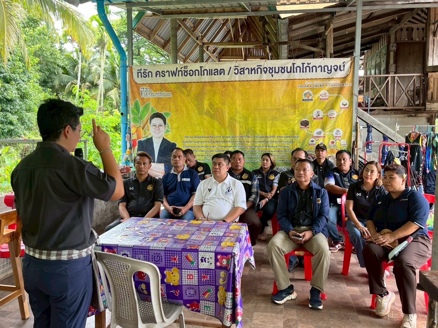 พช.ทองผาภูมิ ลงพื้นที่เยี่ยมชมกลุ่มผู้ผลิต ผู้ประกอบการ OTOP หนุนเศรษฐกิจฐานราก สร้างรายได้สู่ชุมชน