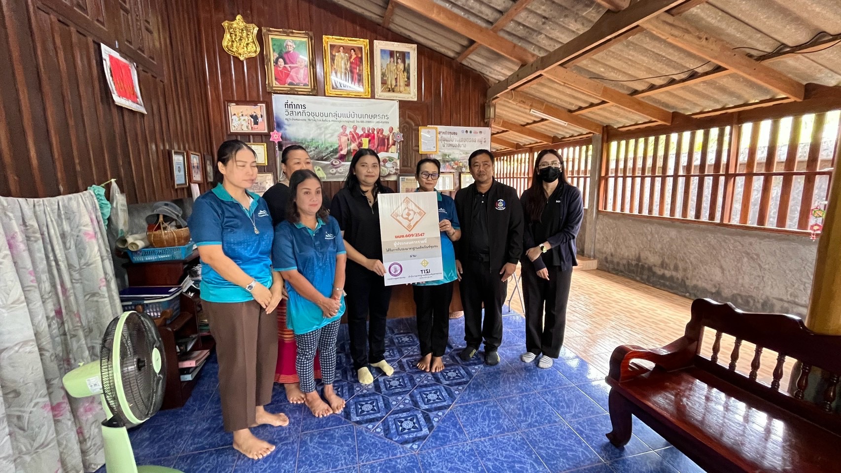 📝 พช.ทองผาภูมิ ลงพื้นที่ติดตามการดำเนินงานกลุ่ม OTOP วิสาหกิจชุมชนกลุ่มแม่บ้านเกษตรกร บ้านหนองบาง