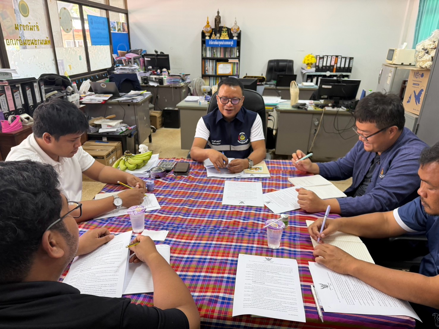 พช.ทองผาภูมิ ประชุมประจำเดือนตุลาคม พ.ศ. 2569