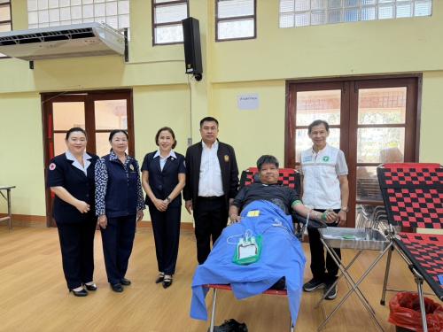 พช.ทองผาภูมิ ร่วมบริจาคโลหิต เพื่อช่วยเหลือเพื่อนมนุษย์