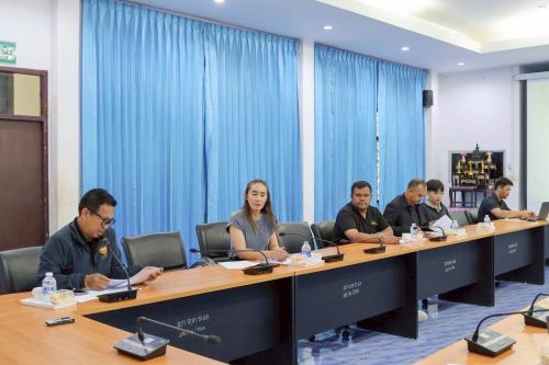  พช.ทองผาภูมิ ร่วมประชุมพิจารณาให้ความช่วยเหลือผู้ประสบภัย (กรณีอัคคีภัย)