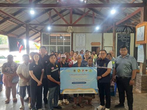  สำนักงานพัฒนาชุมชนอำเภอทองผาภูมิ  จัดประชุมกองทุนแม่ของแผ่นดินต้นแบบ เพื่อการแก้ไขปัญหายาเสพติดอย่างยั่งยืน (หมู่บ้านนำร่อง 128)  กิจกรรมที่ 2 ลงพื้นที่หมู่บ้านชุมชน  