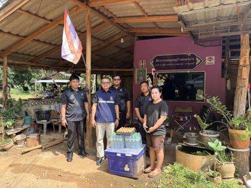 📝 พช.ทองผาภูมิ เข้าร่วมสำรวจพื้นที่แบ่งปันเครื่องอุปโภคบริโภคในพื้นที่อำเภอทองผาภูมิ