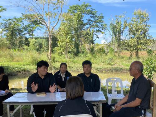 พช.ทองผาภูมิ ลงพื้นที่ติดตามการขับเคลื่อนการพัฒนาเศรษฐกิจฐานราก จังหวัดกาญจนบุรี ประจำปีงบประมาณ พ.ศ. 2569